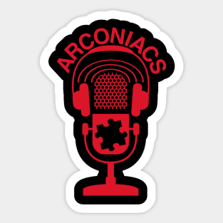 Arconiacs- Old School Puzzle Podcast Sticker